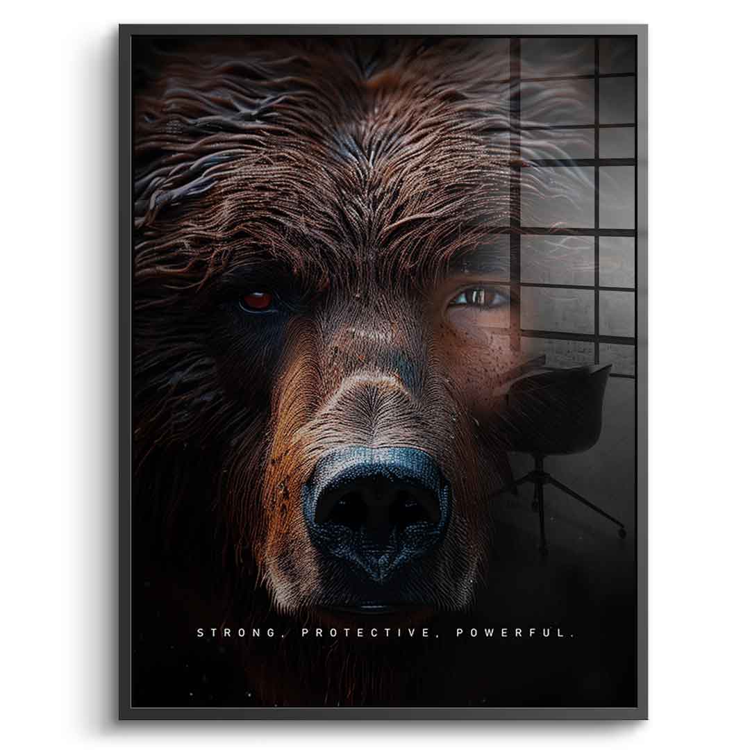 Bear Fusion - Szkło akrylowe
