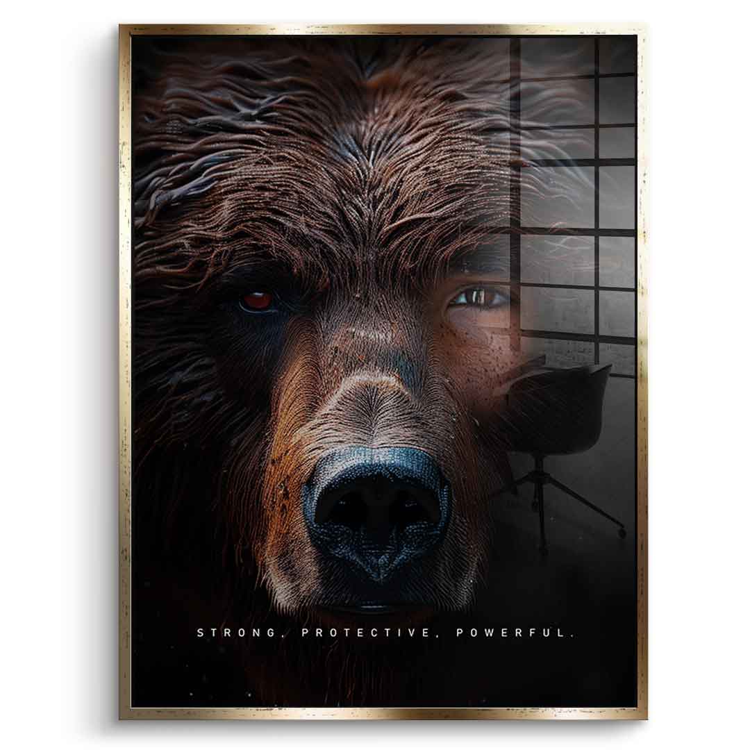 Bear Fusion - Szkło akrylowe