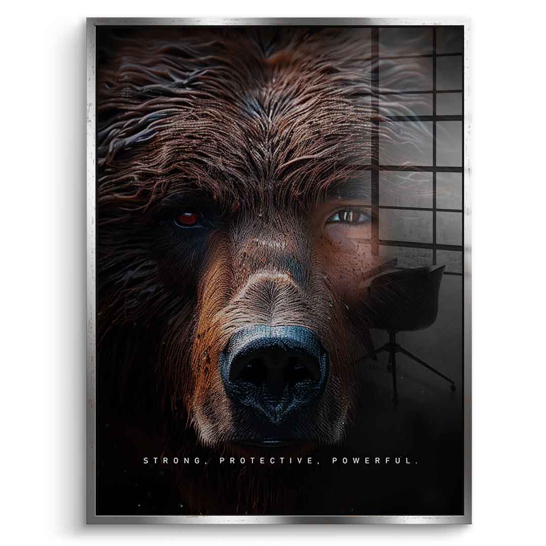 Bear Fusion - Szkło akrylowe
