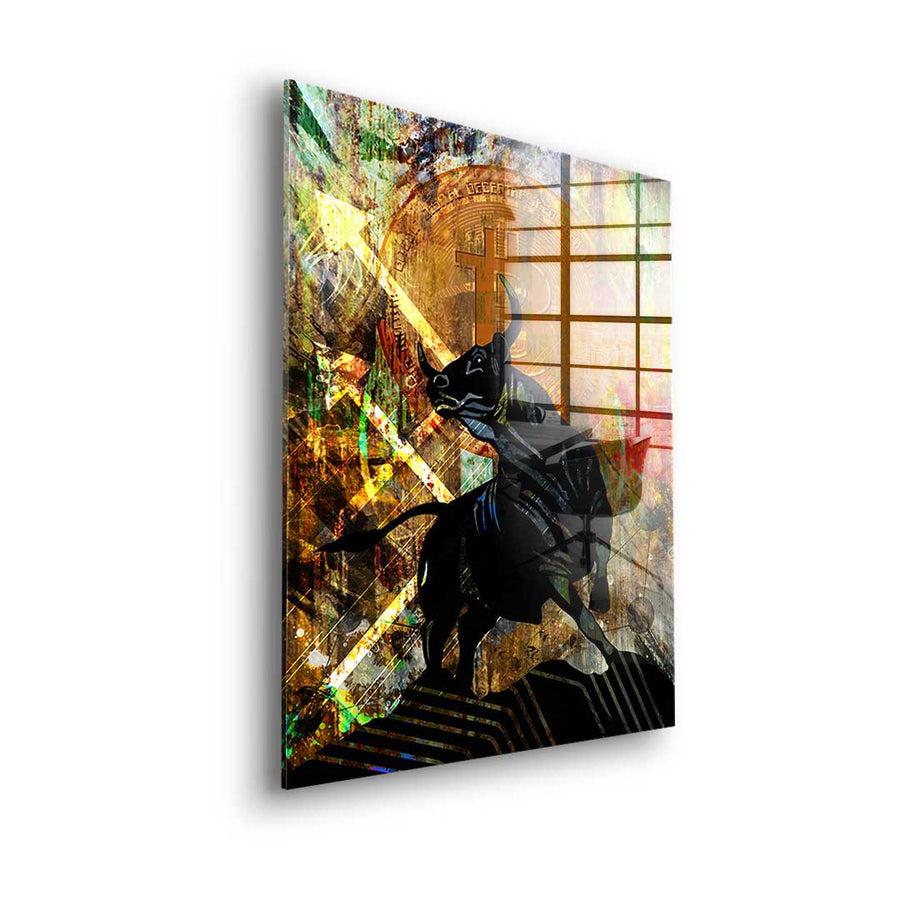 Bitcoin King - Acrylglas