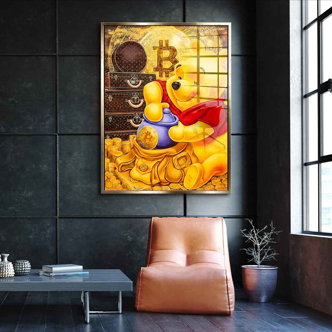 Bitcoin Bear - Acrylglas