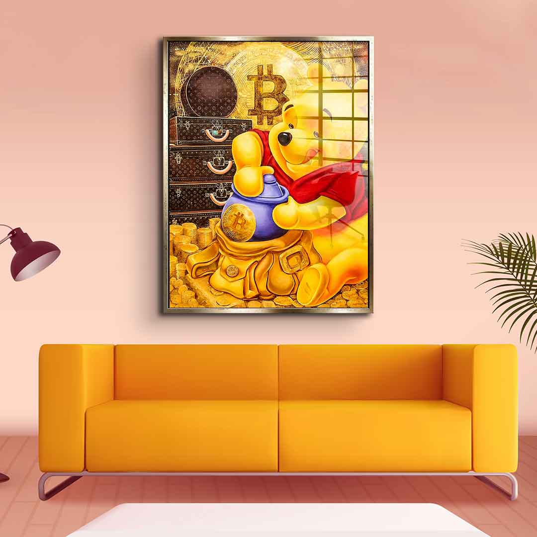 Bitcoin Bear - Acrylglas