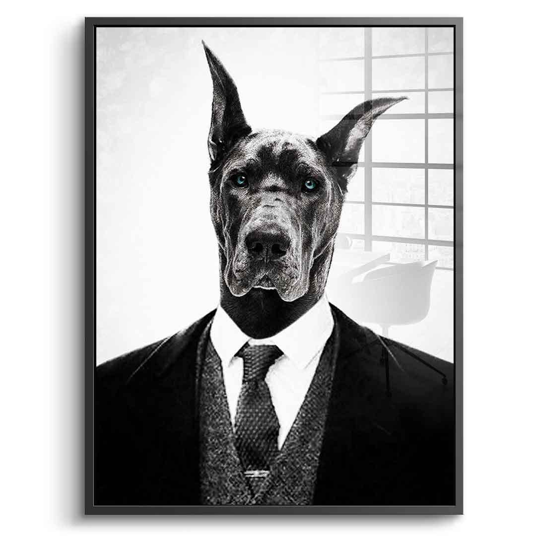 Black Dog - Acrylglas