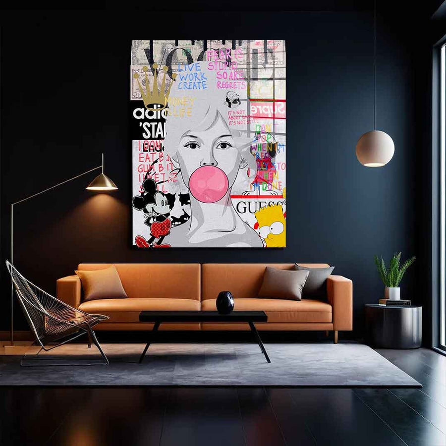 Brigitte Bardot - Acrylglas