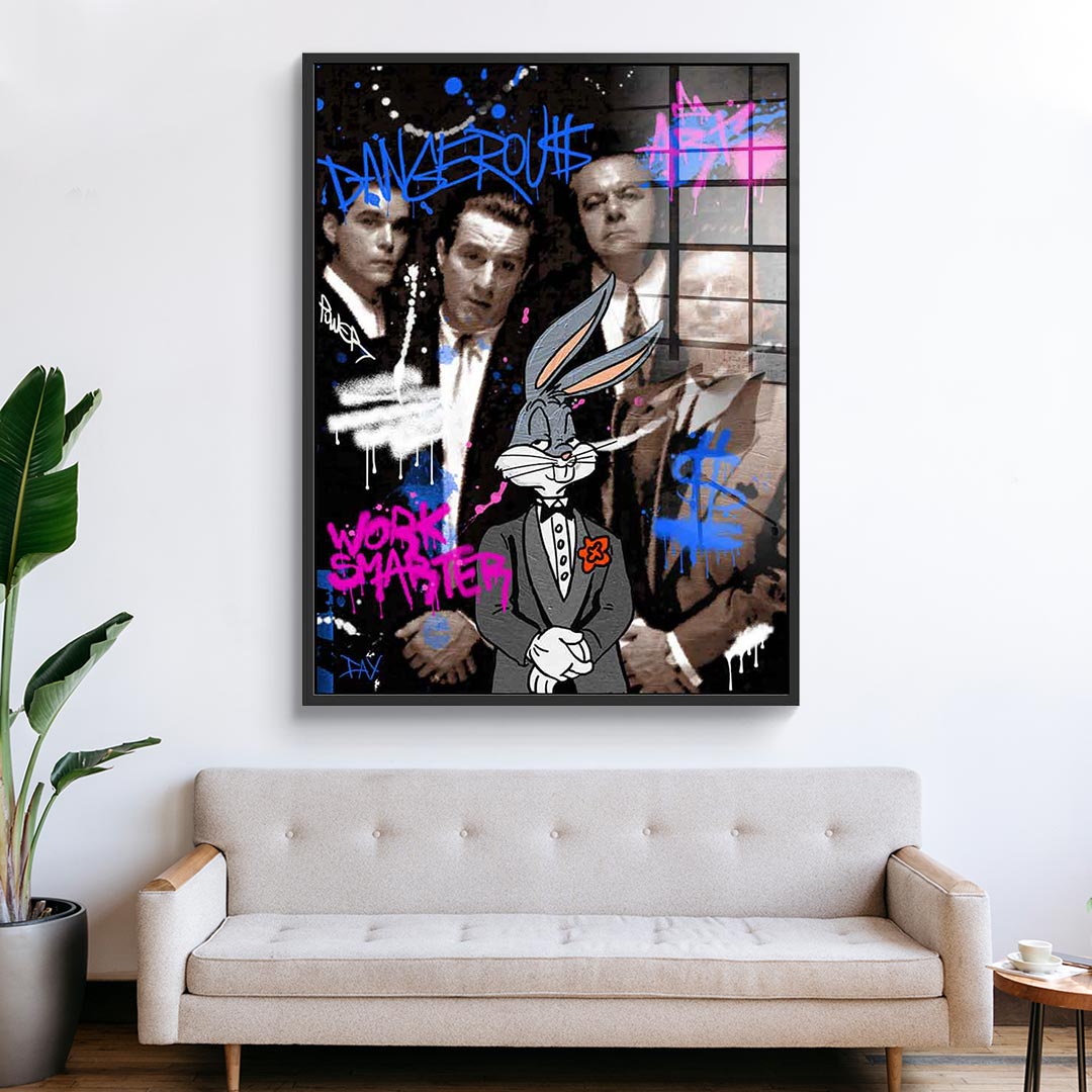 Bugs & The Goodfellas - Acrylglas