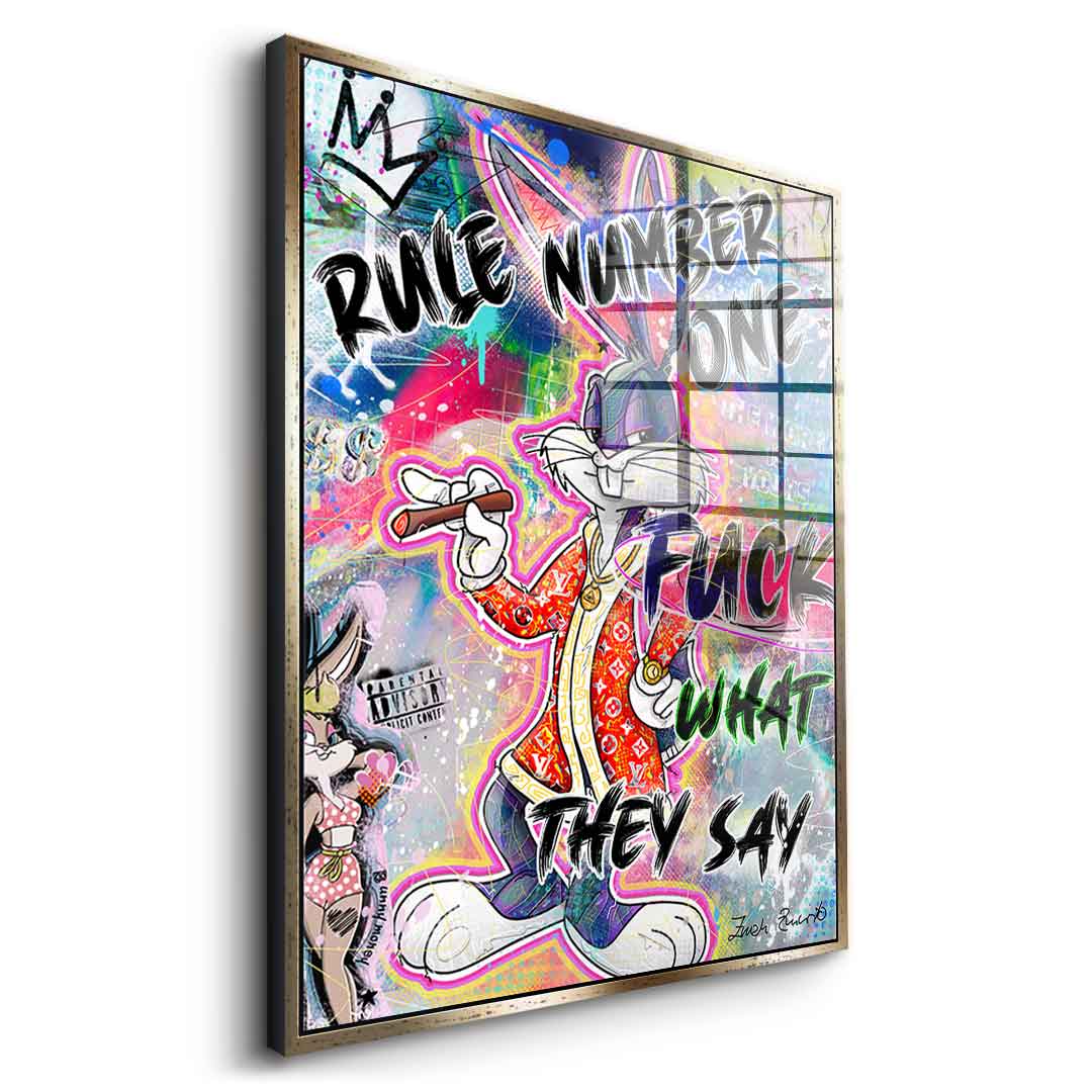 Bunny Fuck - Acrylic glass