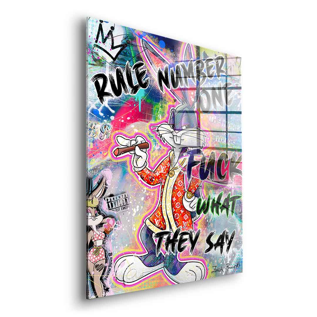 Bunny Fuck - Acrylic glass