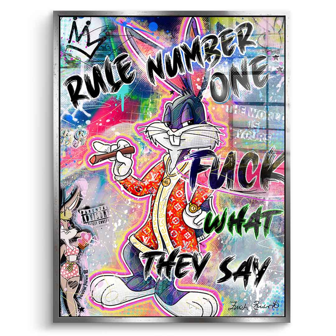 Bunny Fuck - Acrylic glass