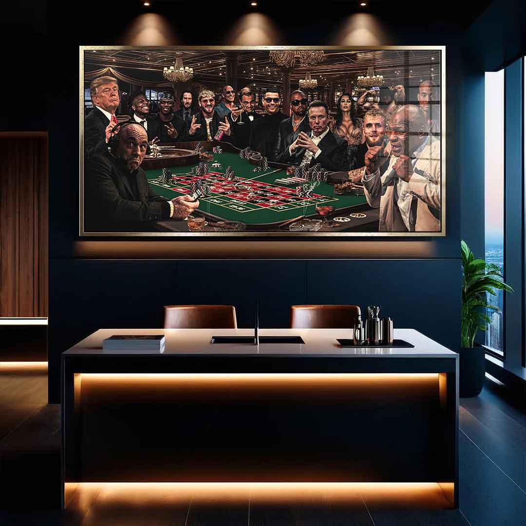 Noc Kasyna – Szkło akrylowe