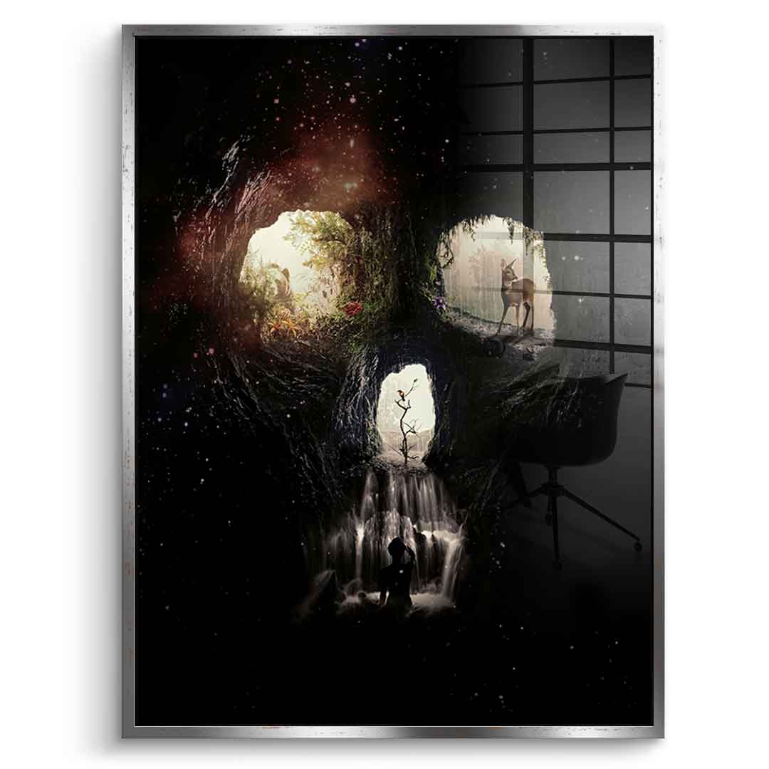 Cave Skull - Acrylglas