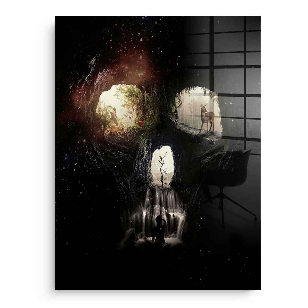Cave Skull - Acrylglas