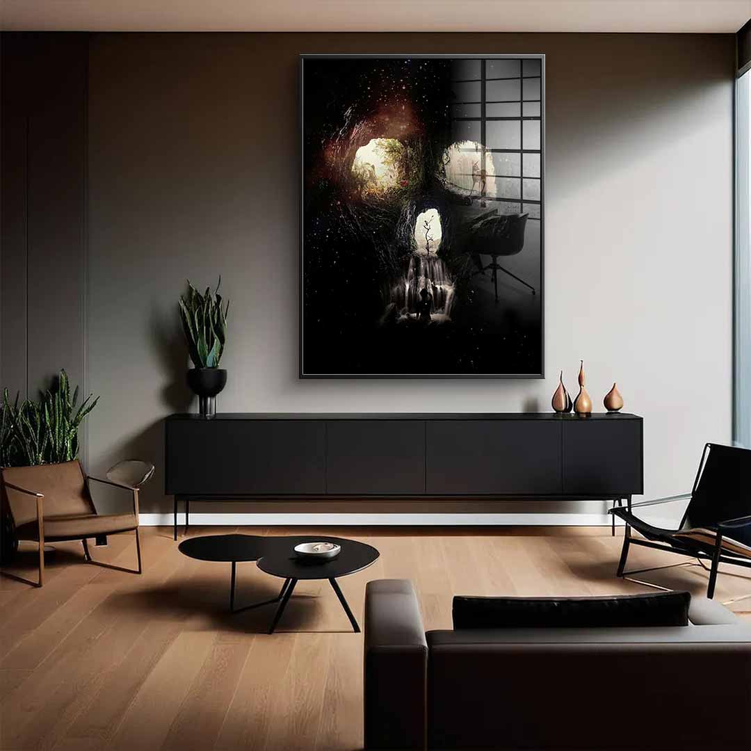 Cave Skull - Acrylglas