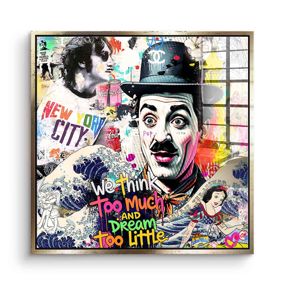 Chaplin Collage - Acrylglas