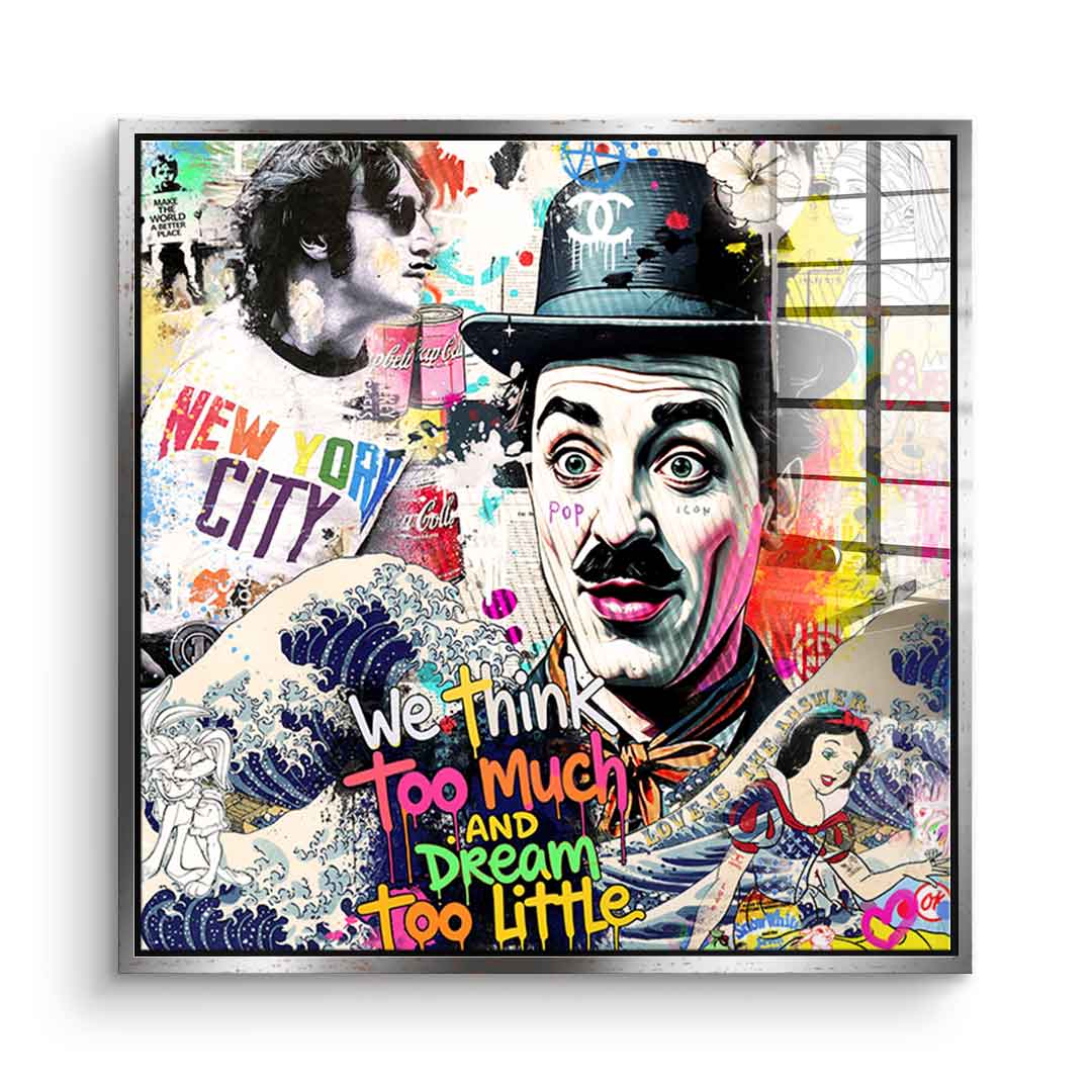 Chaplin Collage - Acrylglas