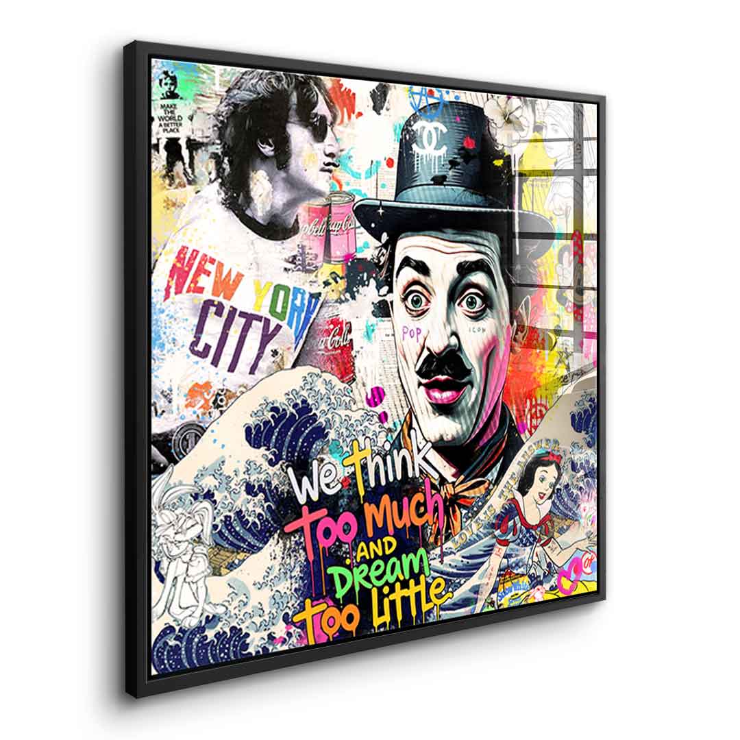 Chaplin Collage - Acrylglas