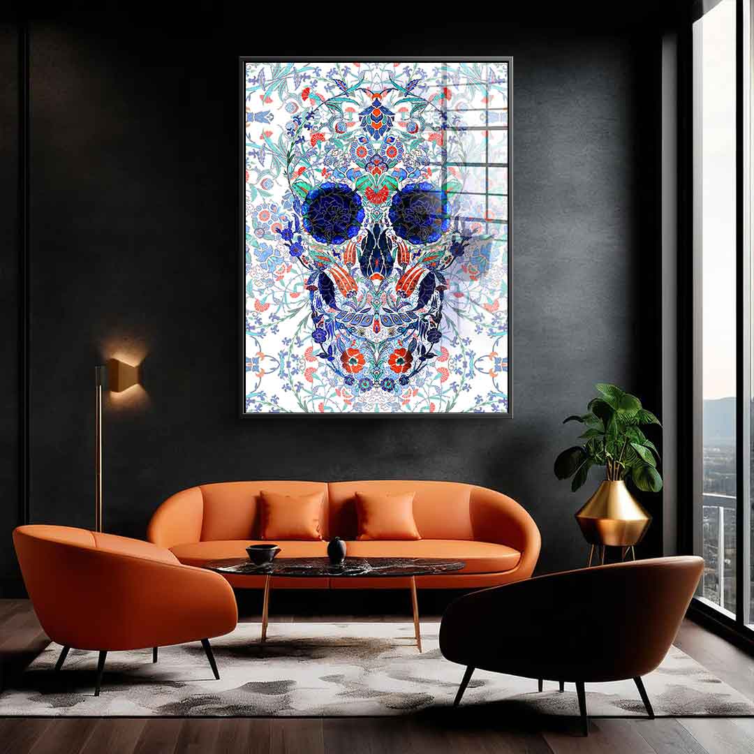Chini Skull - Acrylglas