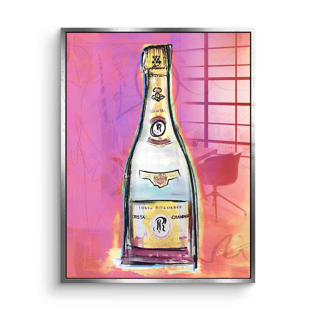 Cristal pink - Szkło akrylowe