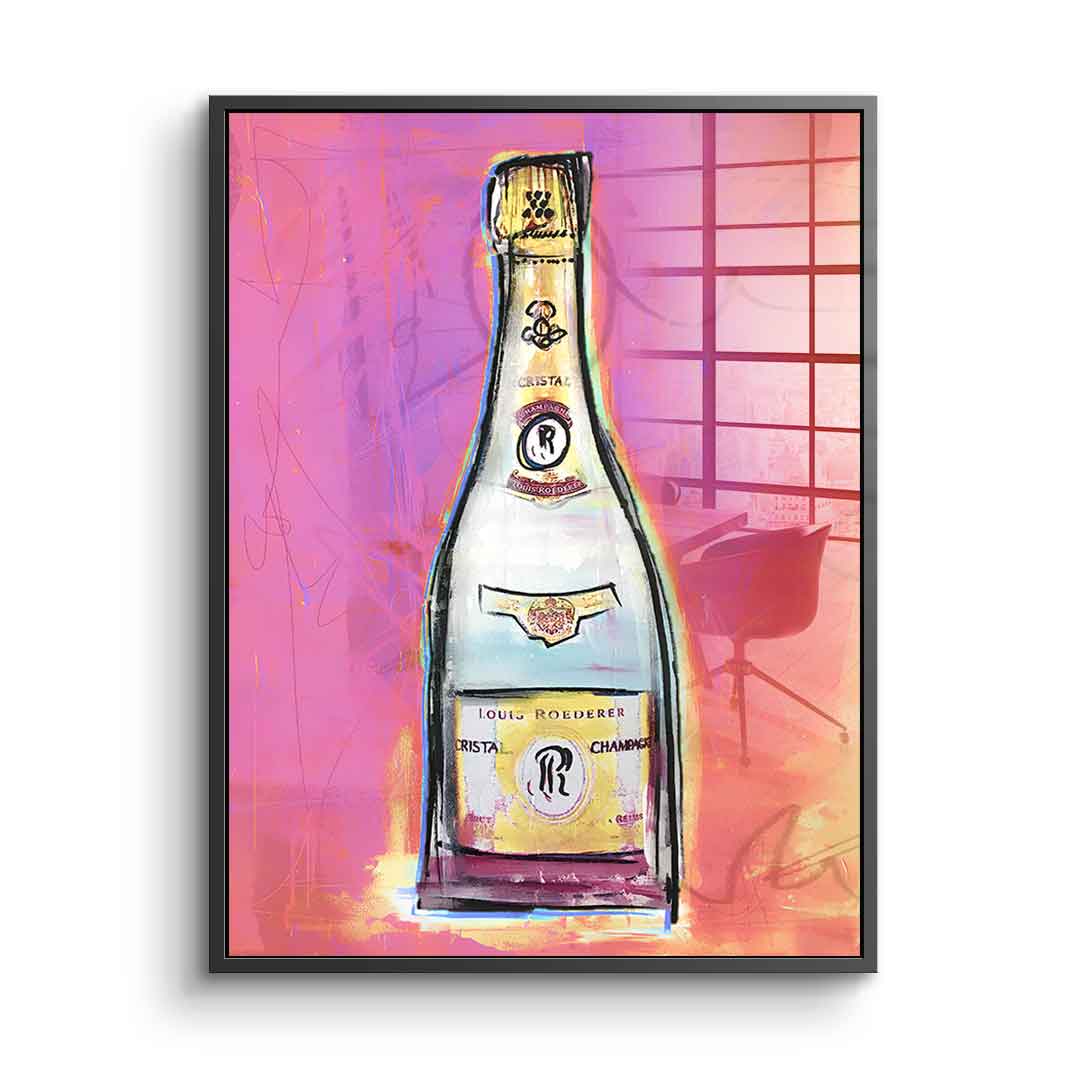 Cristal pink - Szkło akrylowe
