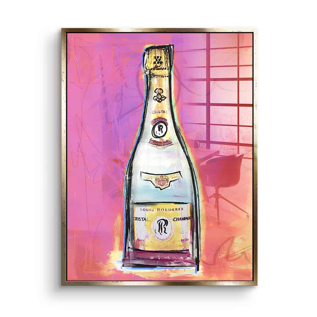 Cristal pink - Szkło akrylowe