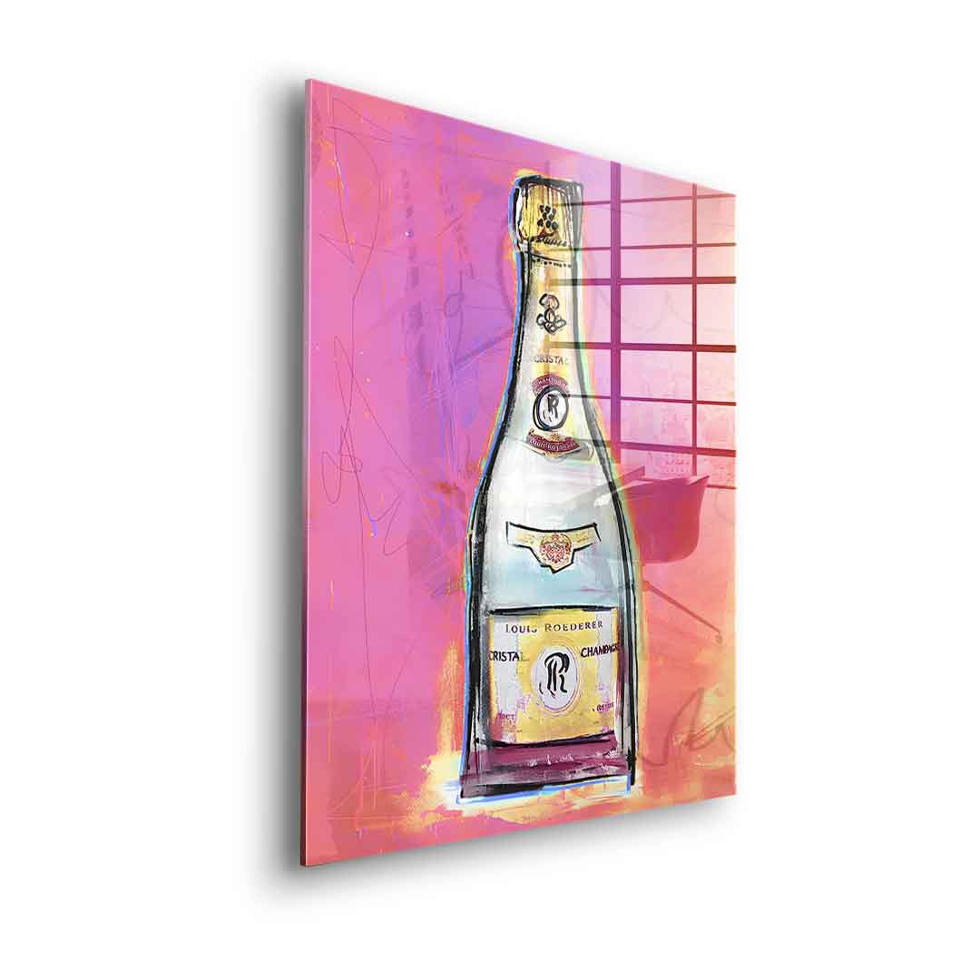 Cristal pink - Szkło akrylowe