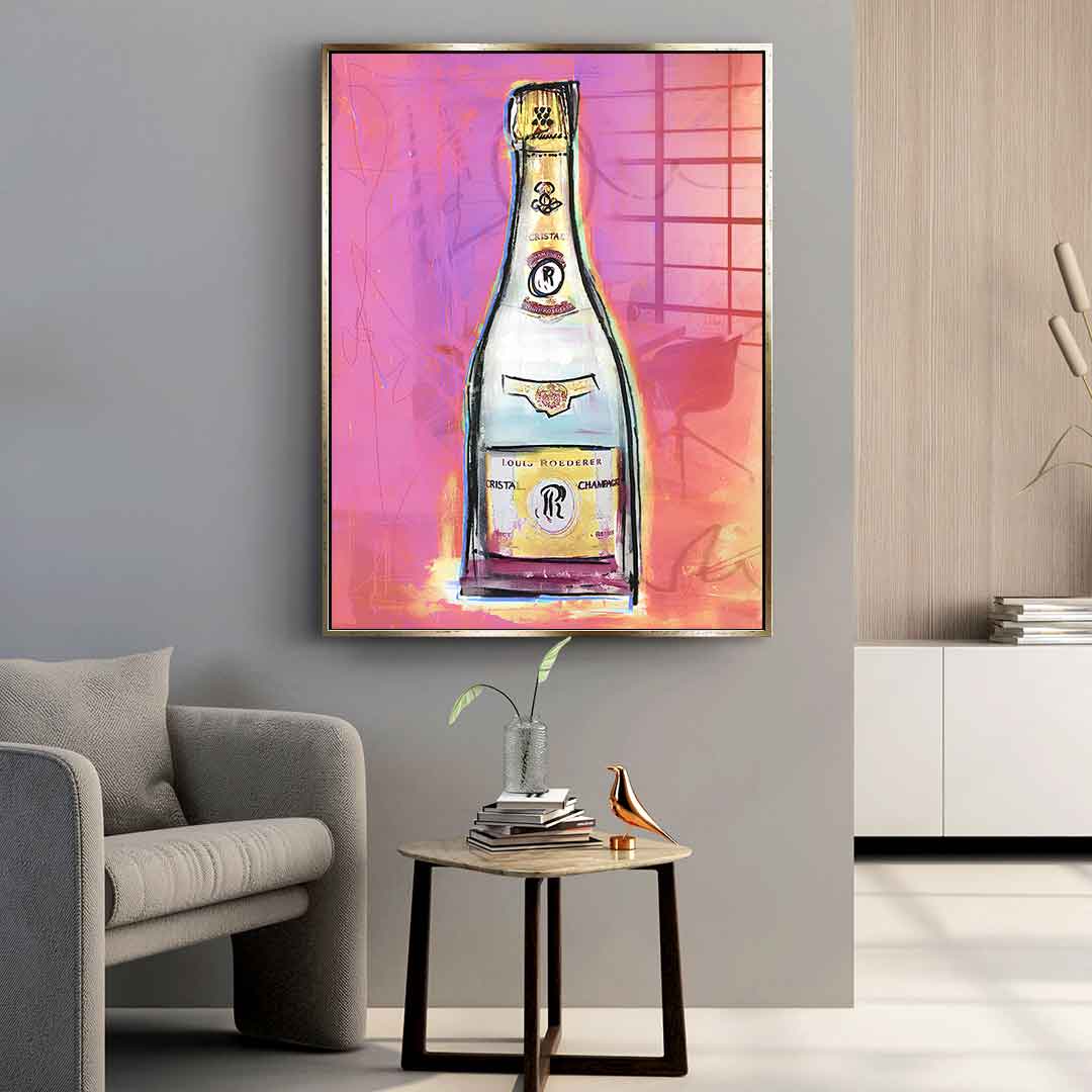 Cristal pink - Szkło akrylowe