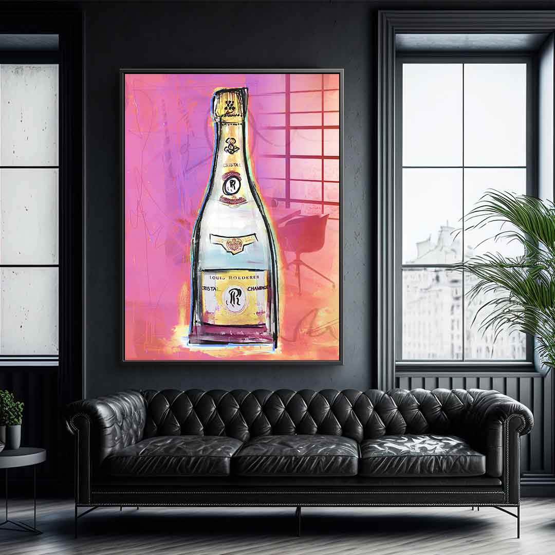 Cristal pink - Szkło akrylowe