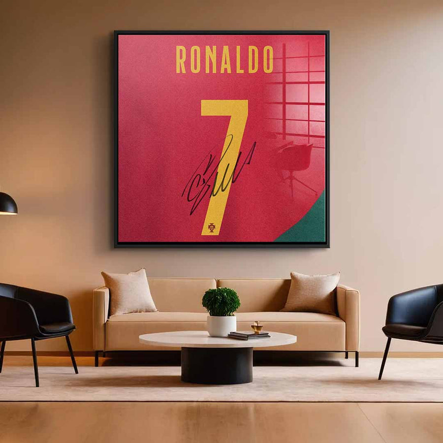 Ronaldo – edycja „kwadrat” – szkło akrylowe
