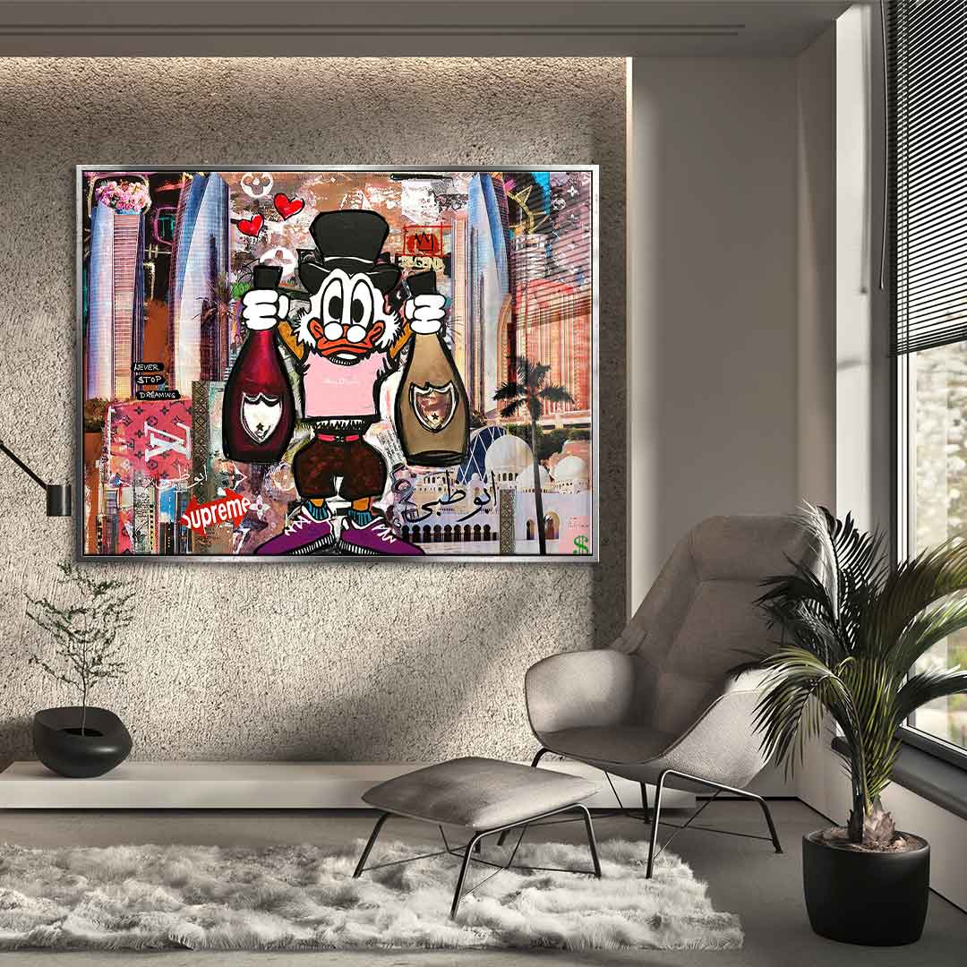 Dagobert Abu Dhabi - Acrylglas