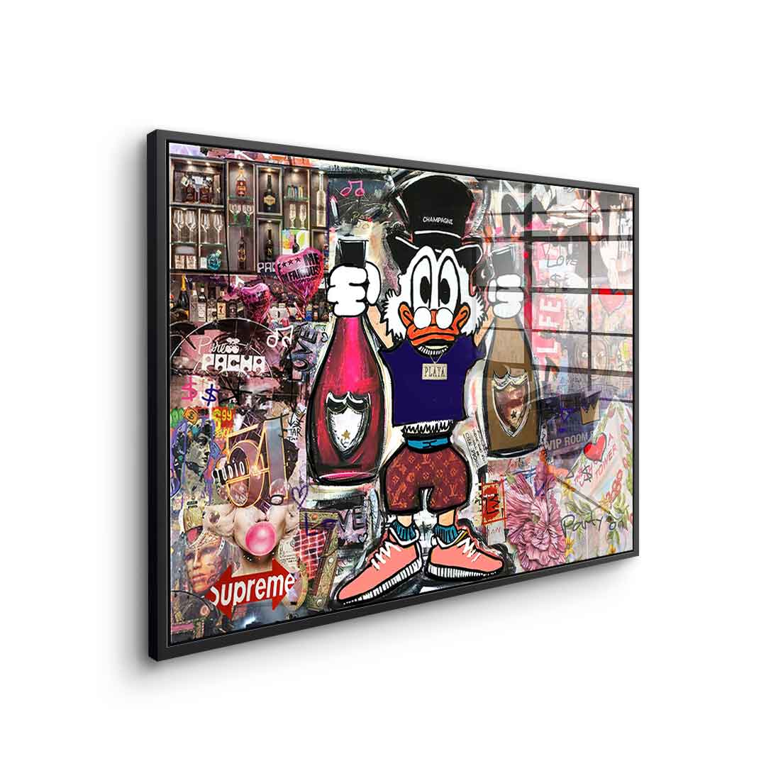 Dagobert Party - Acrylglas