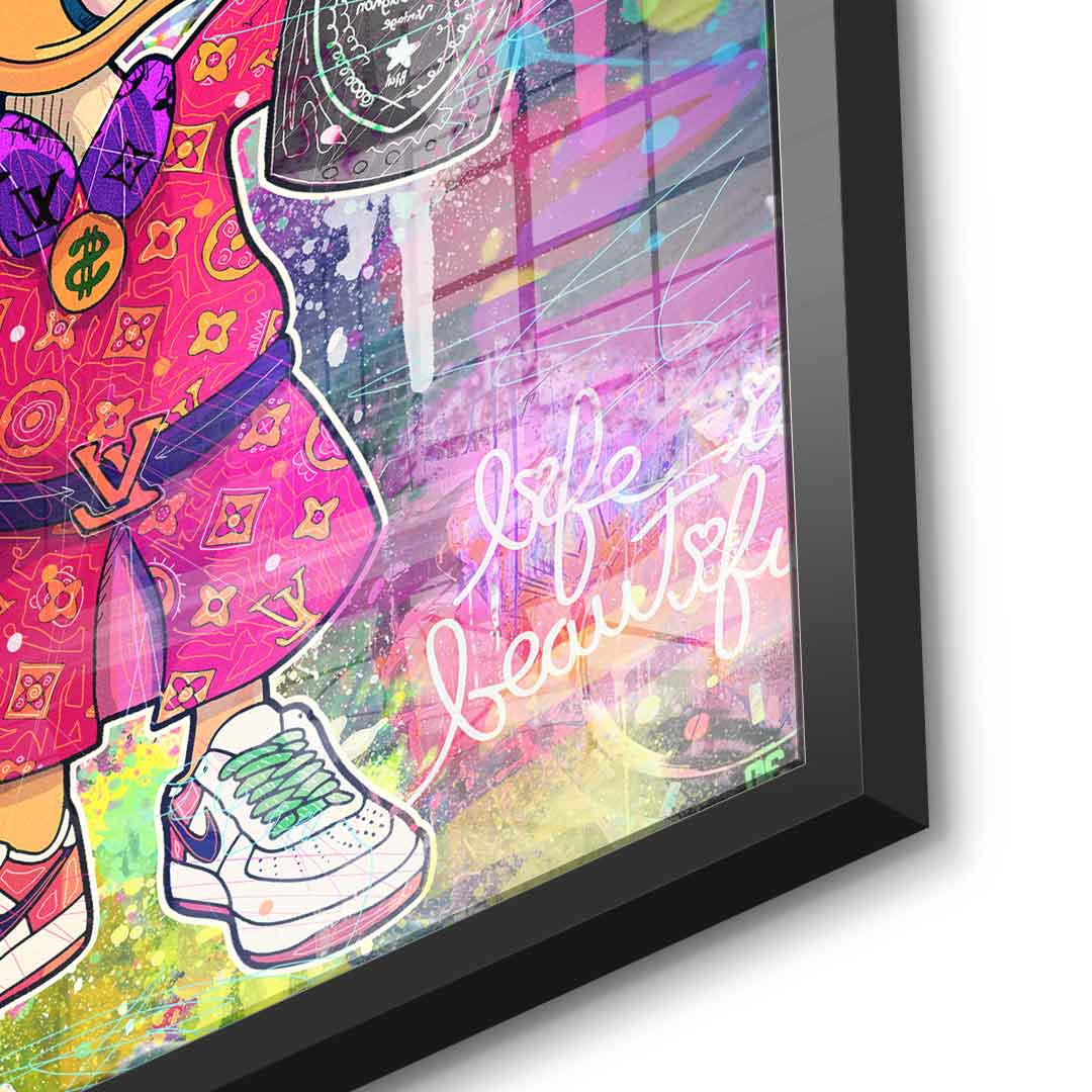 Dagobert World - Acrylglas