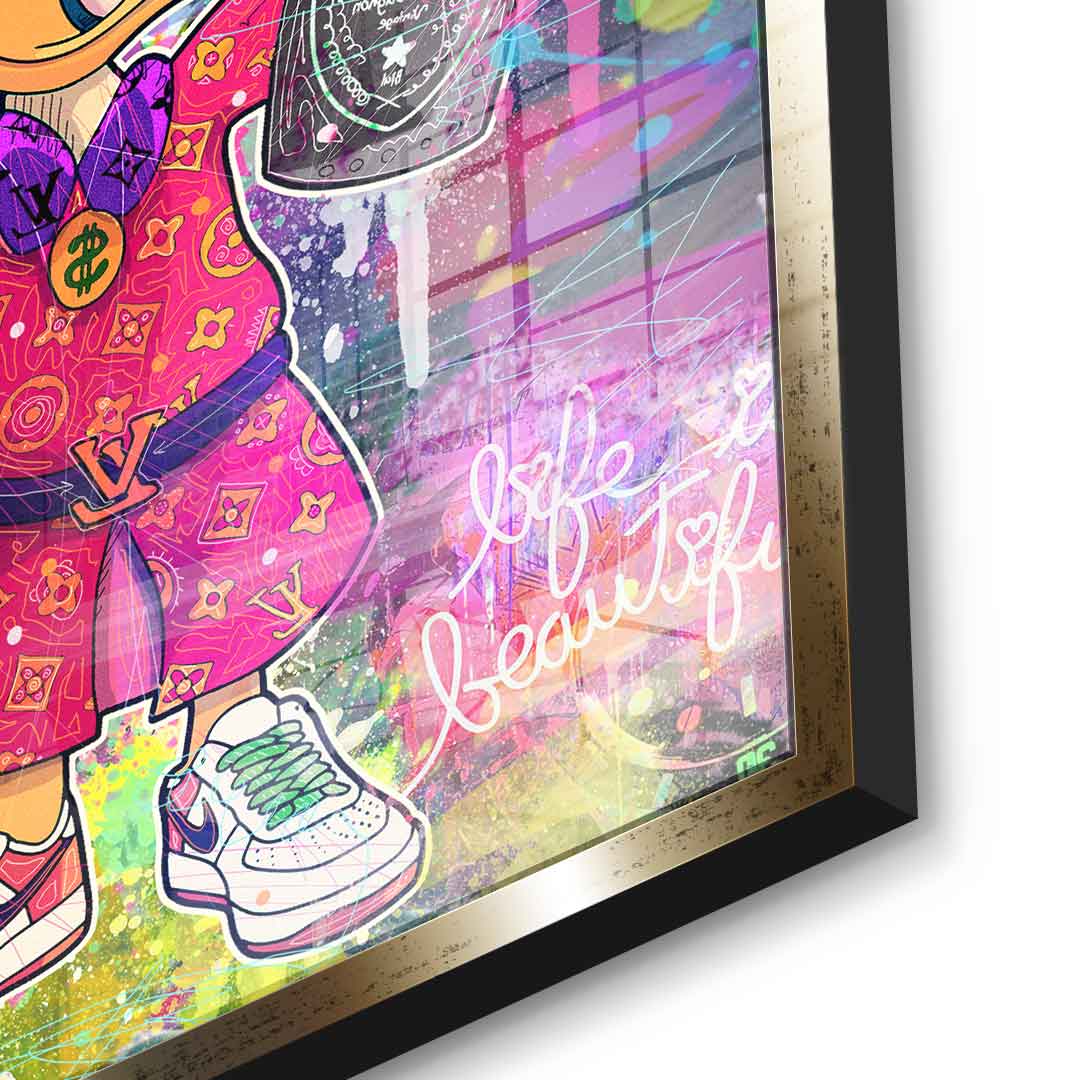 Dagobert World - Acrylglas