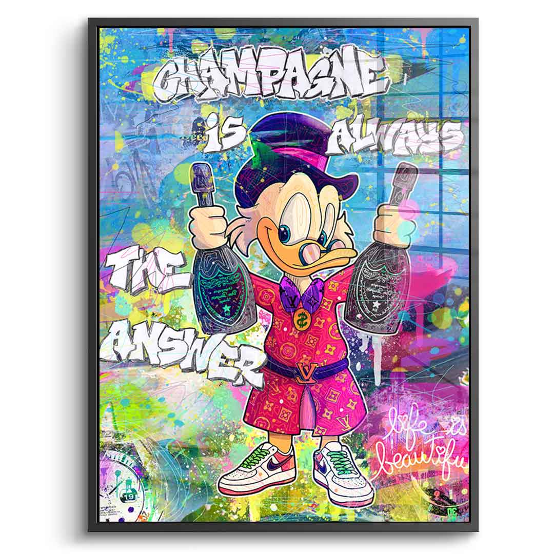 Dagobert World - Acrylglas