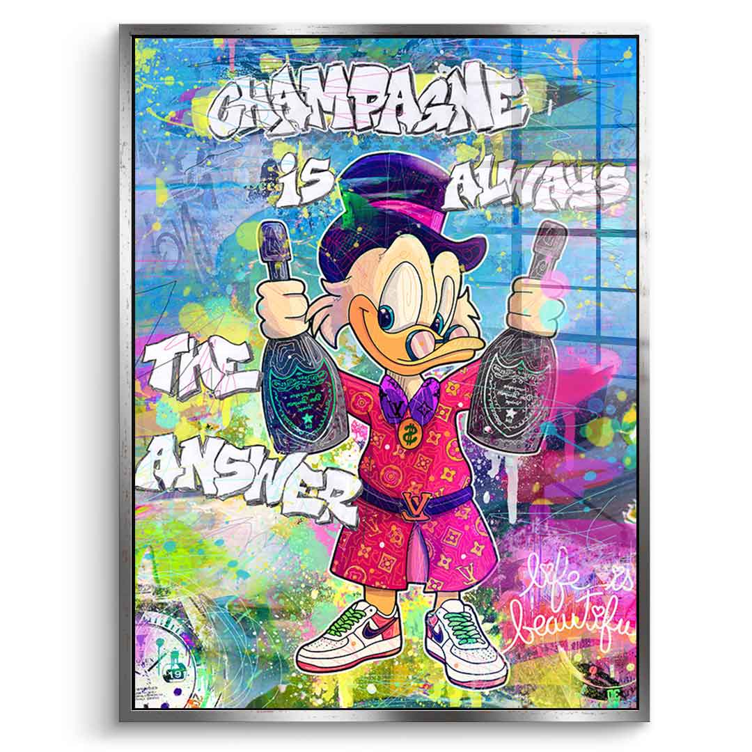 Dagobert World - Acrylglas