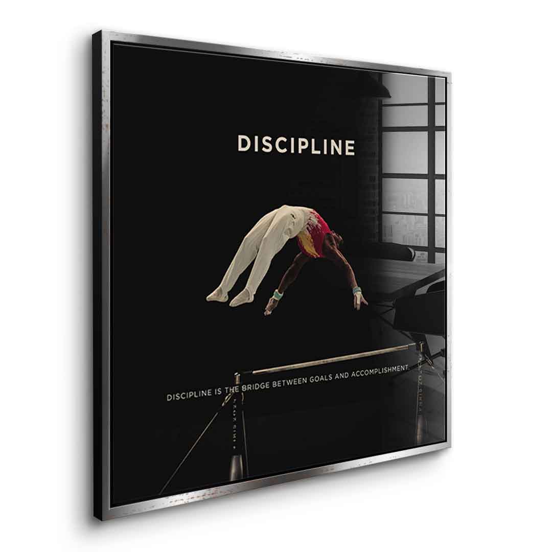 Discipline #Turnen 2 - Quadrat Edition - Acrylglas