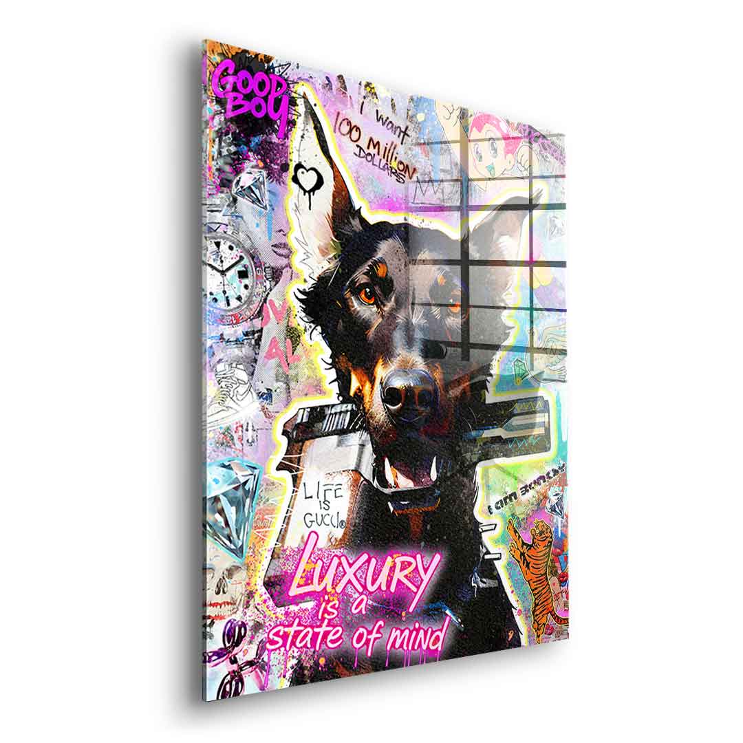Doberman Luxury - Acrylglas