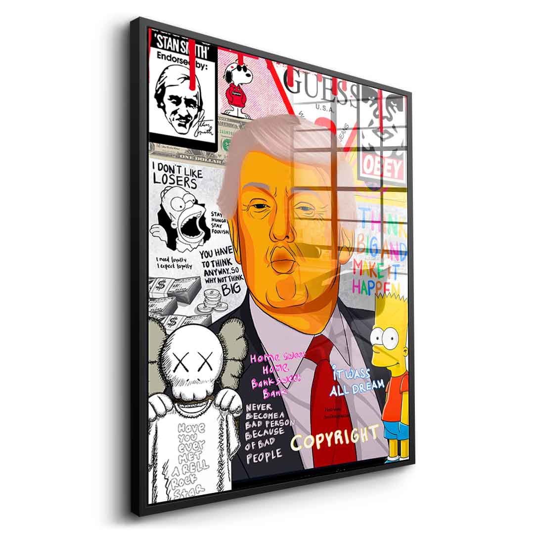 Donald Trump - Acrylglas