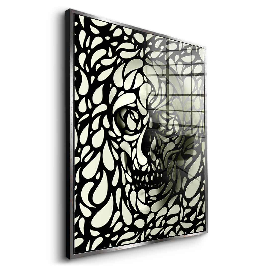 Drop Skull - Acrylglas