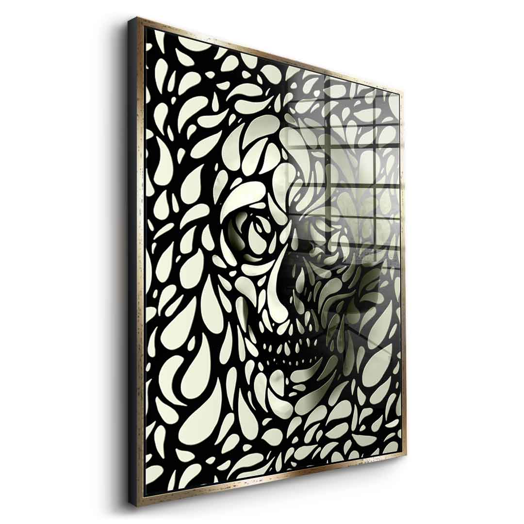 Drop Skull - Acrylglas
