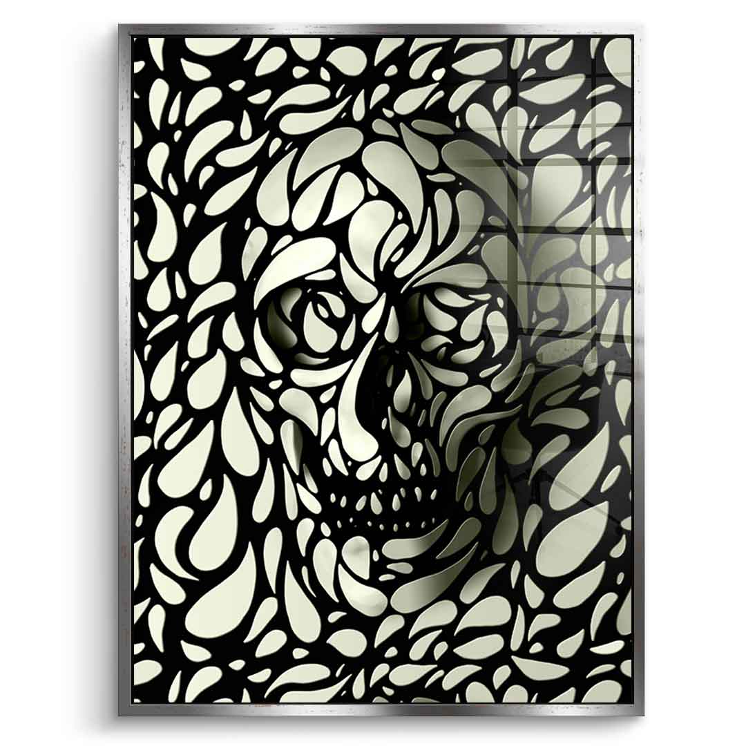 Drop Skull - Acrylglas