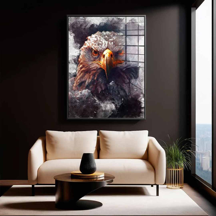 Eagle Portrait - Acrylic glass