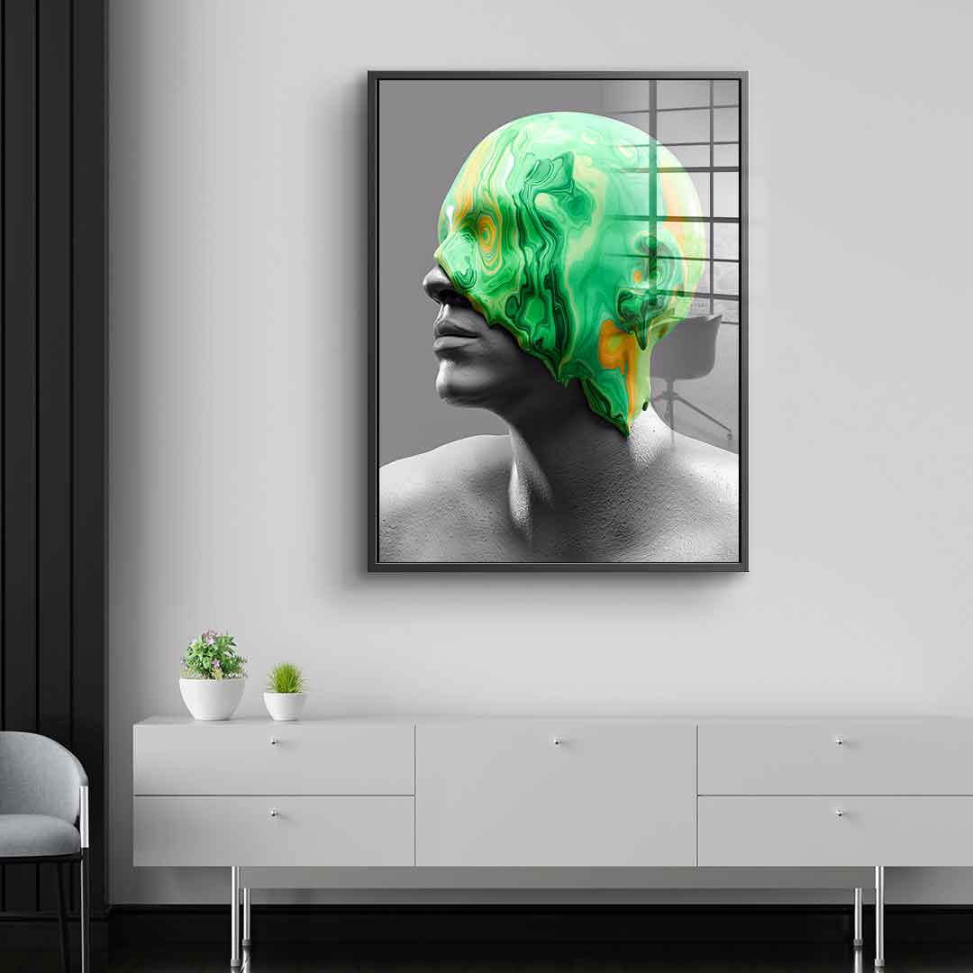 Emerald Consciousness - Acrylglas