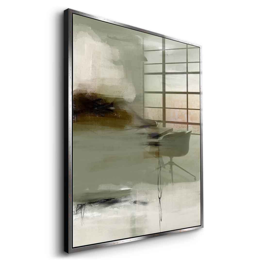 Emerald Whispers - Acrylglas