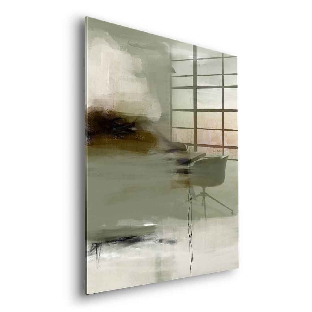 Emerald Whispers - Acrylglas