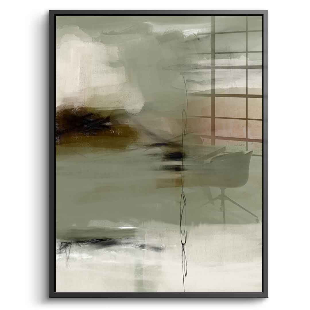 Emerald Whispers - Acrylglas