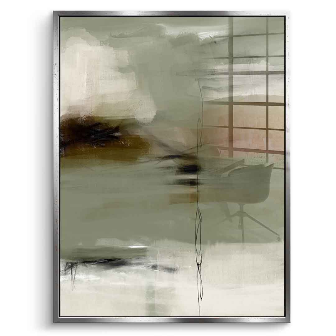 Emerald Whispers - Acrylglas