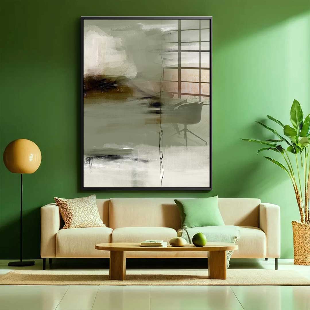 Emerald Whispers - Acrylglas
