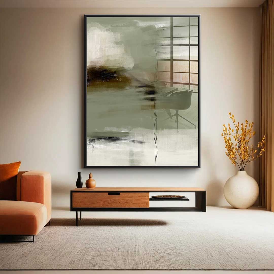 Emerald Whispers - Acrylglas