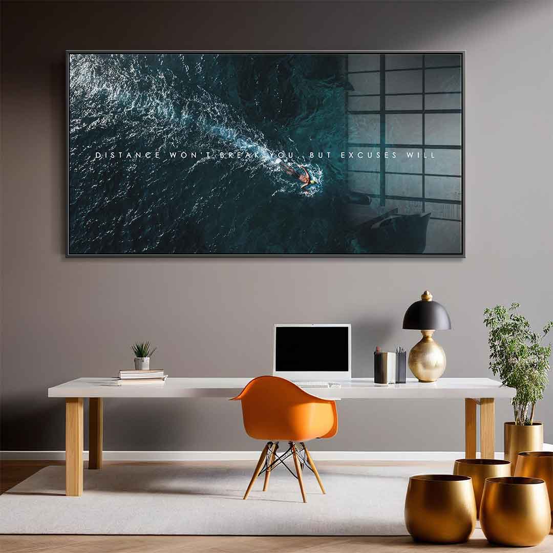 Excuses Will - Acrylic glass