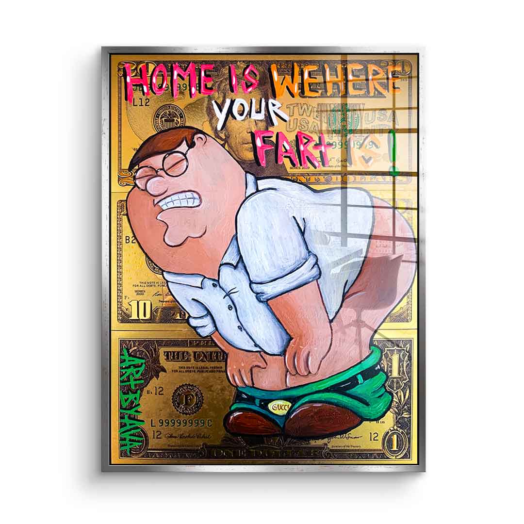 Farting Peter - Acrylglas