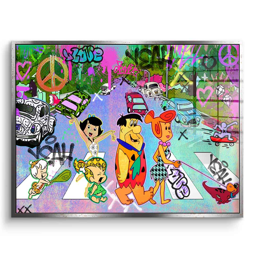 Flintstones - Szkło akrylowe